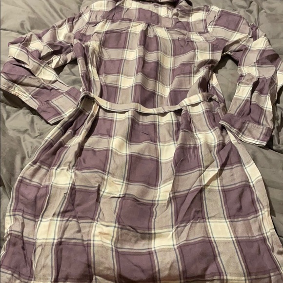 Cosmic Blue Love- Hayley Shirt Dress - Picture 6 of 7